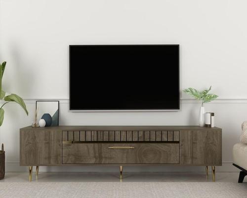 DemonteHome Dekolp1Dh Tv Sehpasi Cevi̇z Altin