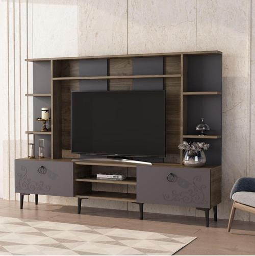 DemonteHome Salkimdh Tv Üni̇tesi̇ Cevi̇z-Antrasi̇t