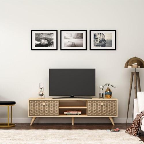 DemonteHome Hollywooddh Tv Sehpasi Safi̇rmeşe