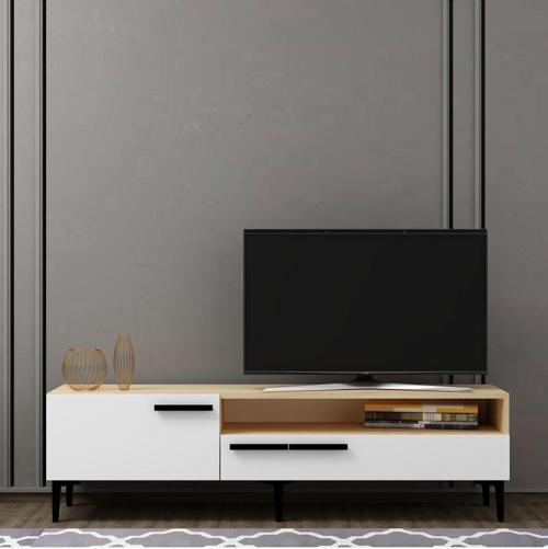 DemonteHome Zendh Tv Ünitesi Safirmeşe Beyaz