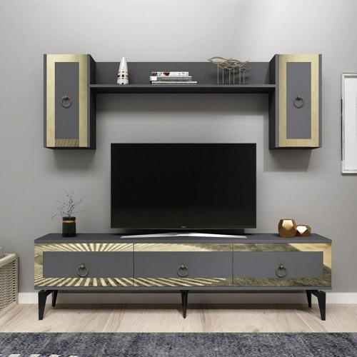 DemonteHome Ponnydh Tv Üni̇tesi̇ Antrasi̇t Altin
