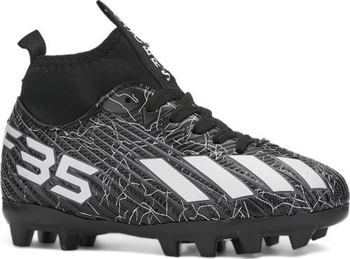 NS01 Siyah Beyaz Erkek Çocuk Çoraplı Halısaha Krampon