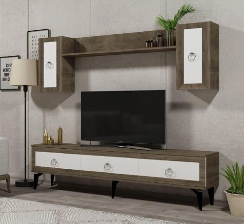 DemonteHome Selendh Tv Üni̇tesi̇ Takimi Cevi̇z-Beyaz