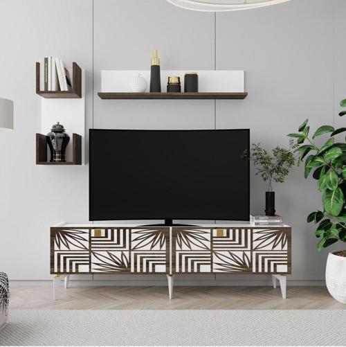 Tucasdh Tv Üni̇tesi̇ Takimi Beyaz-(Cevi̇z Desen)