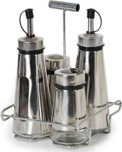 Yağlık Sirkelik Tuzluk Seti Standlı – NK2828