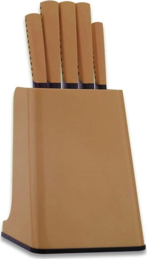 Ernesta 6'Lı Bıçak Seti Rosegold