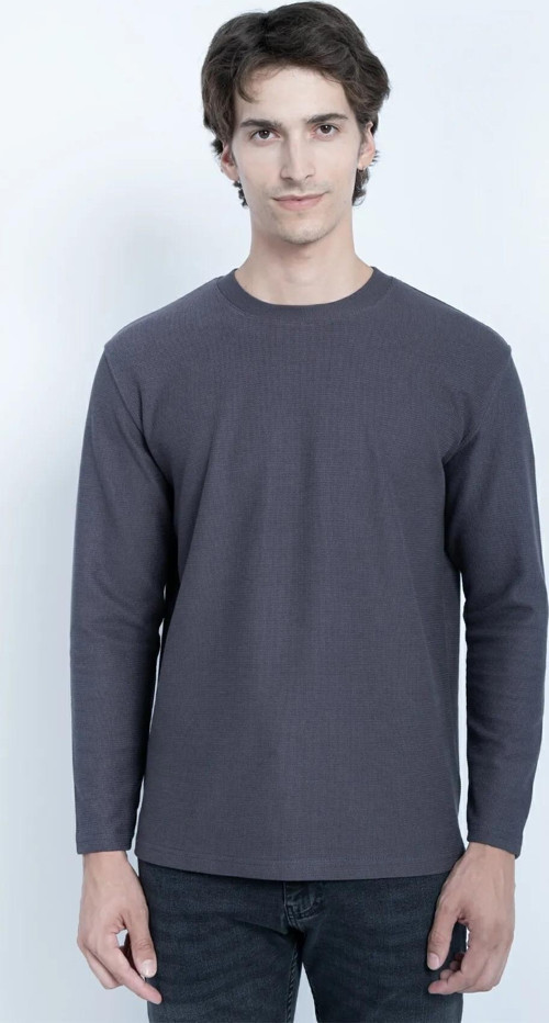Bisiklet Yaka Erkek Sweat