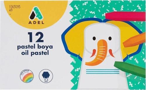 Adel 12 Pastel Pastel Boya Kalemi