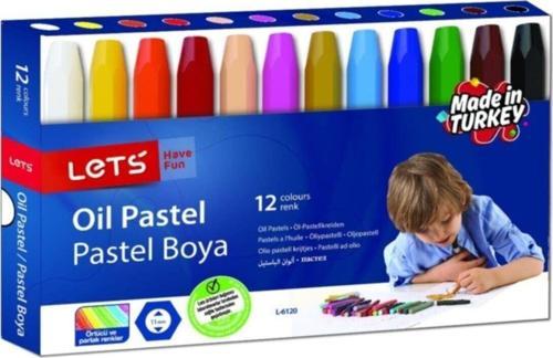 12'li Karton Kutu Pastel Boya