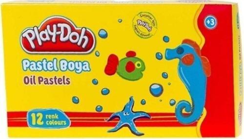 Playdoh 12 Renk Pastel Boya