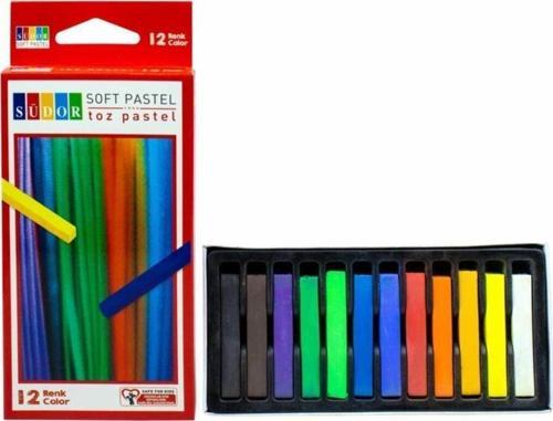 12 Li Toz Pastel Boya