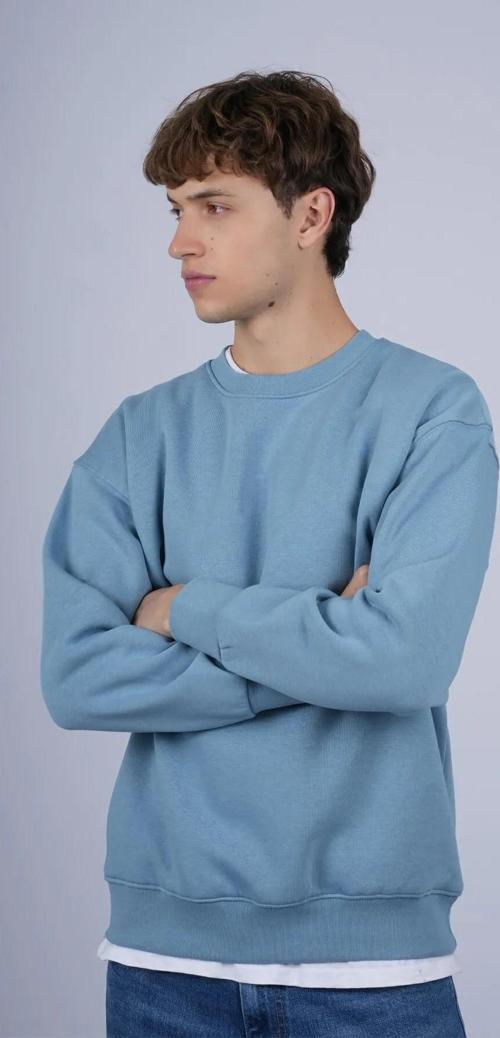 Jsco Bisiklet Yaka Erkek Sweat