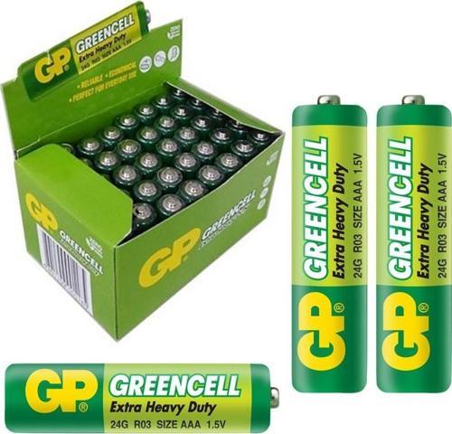 GP 24G-2S2 Greencell AAA 40'lı İnce Kalem Pil