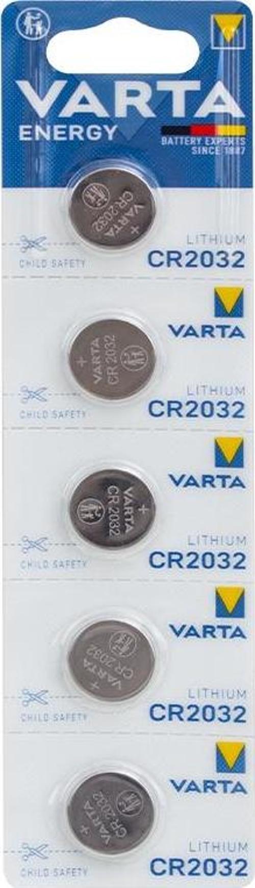 CR2032 3 Volt Lityum Pil 5 li Paket CR2032 3V Düğme Pil