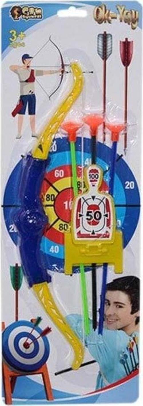 Çocuklarınız İçin EğlenceliE3051 Kartela Ok Yay Set -Can