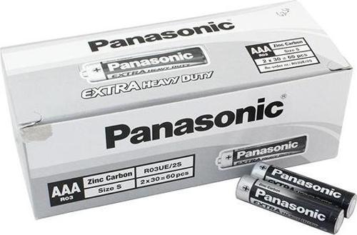 PANASONIC MANGANEZ AAA İNCE KALEM PİL (60LI PAKET)