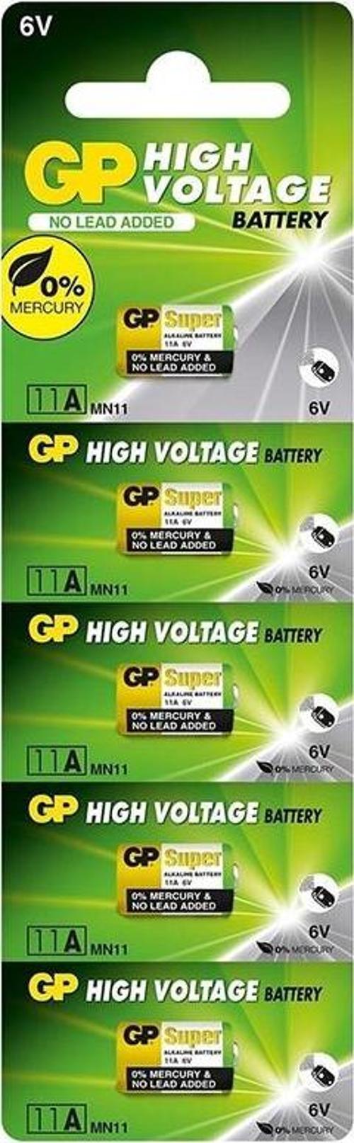 GP 11A-2C5 6V Alkalin Pil