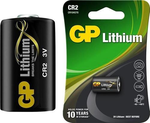 GP CR2 2UE1 3 Volt Lityum Fotoğraf Makinesi Pili