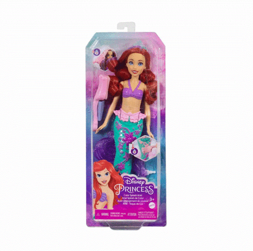 HLW00 Disney Prensesleri Muhteşem Renk Değiştiren Saçlı Deniz Kızı Ariel  1 - 30 Kasım Erkol Özel Ka