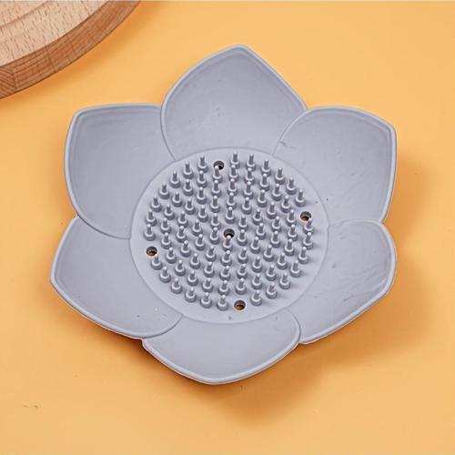 Gri Silikon Sabunluk Lotus Silikon Sabunluk