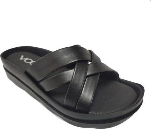 1704-25 Deri Dolgu Topuk Ahtapot Kadın Terlik