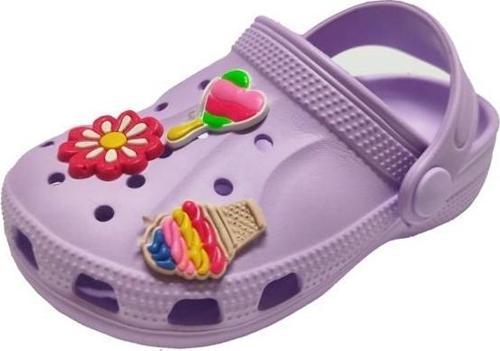 E300-3-25 Dondurma Sabo Kız Çocuk Terlik 31-35