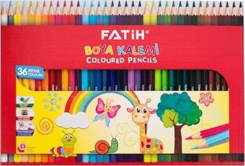 Kuru Boya Karton Kutu Tam Boy 36 Renk 33245 / Fatih