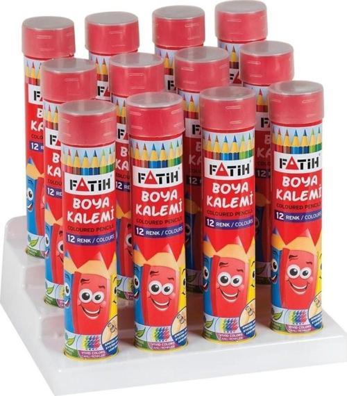 Kuru Boya Metal Tüp Kutu Tam Boy 12 Li 33114