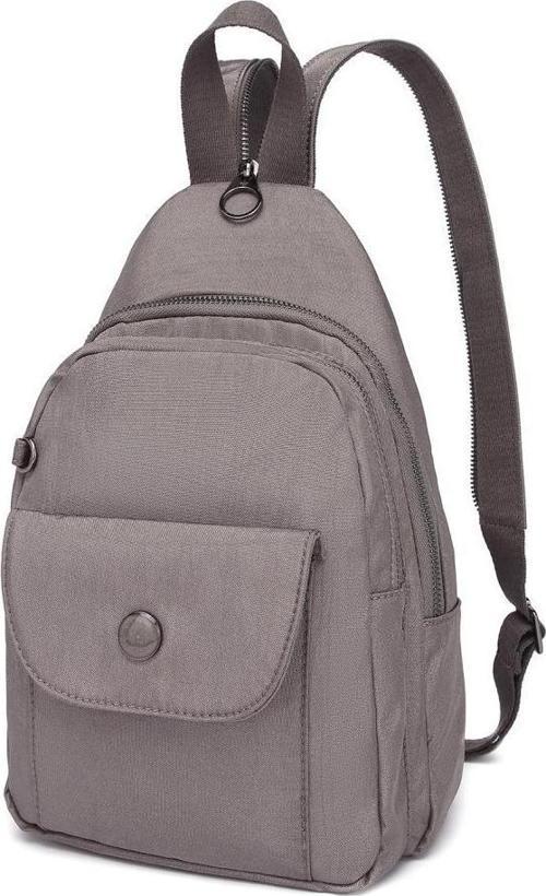 Nano Metalik Kumaş Bodybag Kadın Çantası Smart Bags 1237 K.Gri