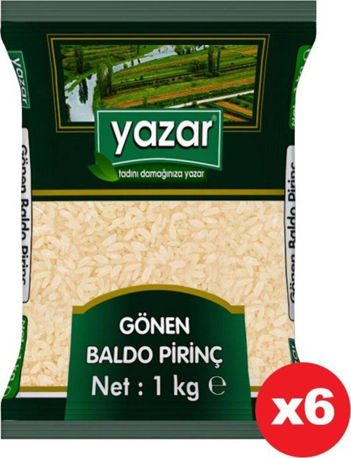 Gönen Baldo Pirinç 1 Kg X 6 Adet