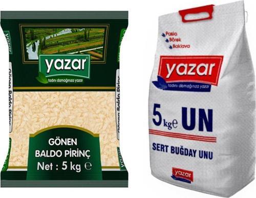Gönen Baldo Pirinç 5 Kg. + Un 5 Kg.