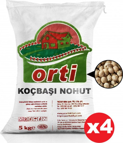 Koçbaşı Nohut 5 Kg. X 4 Adet