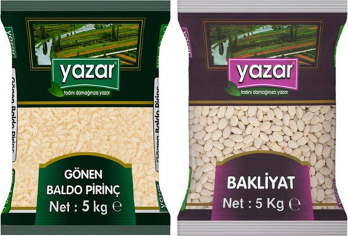 Gönen Baldo Pirinç 5 Kg. Çumra Fasulye 5 Kg.
