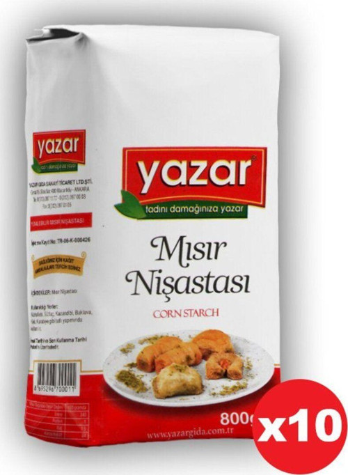 Mısır Nişastası 800 Gr X 10 Paket