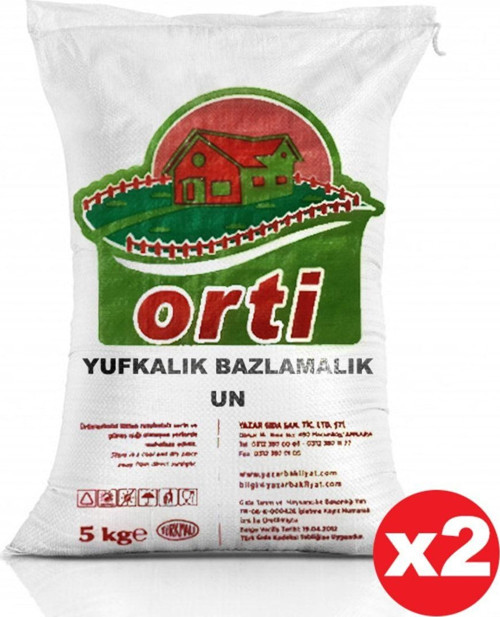 Yufkalık - Bazlamalık Un 5 Kg X 2 Adet