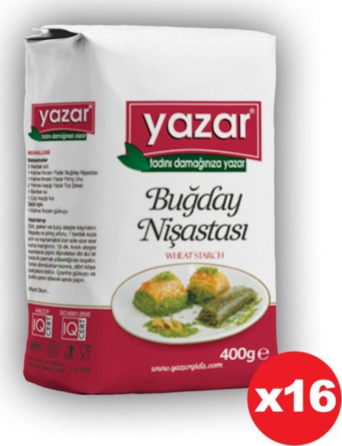 400Gr Buğday Nişastası X 16 Paket