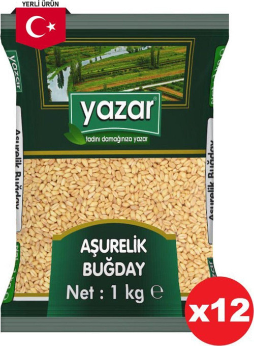 Aşurelik Buğday 1 Kg. X 12 Paket