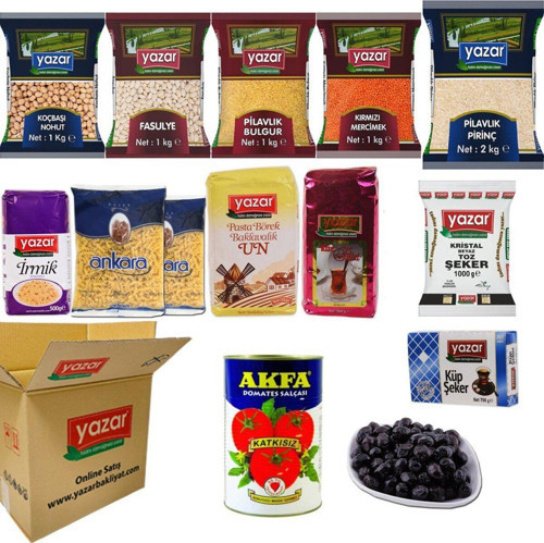 Ramazan Paketi 13 Parça 12,75 Kg