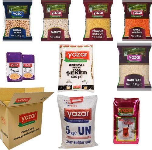 Ramazan(Kumanya) Kuru Gıda Kolisi 9 Parça 25Kg