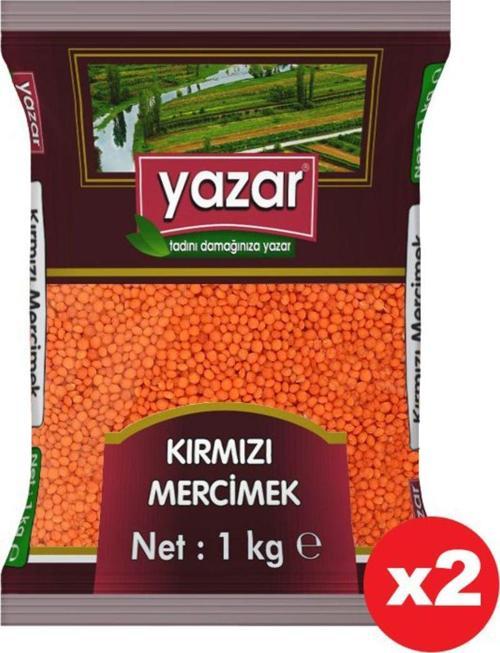 Yerli Kırmızı Mercimek 1 Kg. X 2 Adet