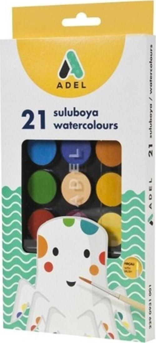 Adel Suluboya 21 Renk Büyük Boy