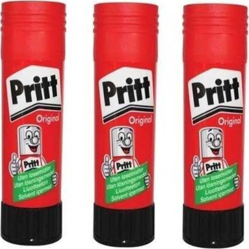 Prit Stick Yapıştırıcı 43 gram Büyük Boy 3 Adet