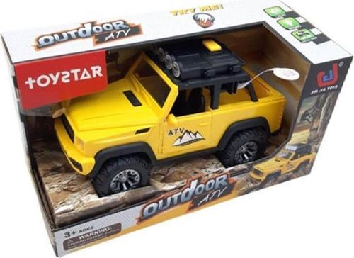 Sürtmeli Pilli Sesli Jeep