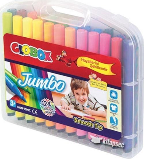 24`lü Üçgen Jumbo Keçeli Kalem