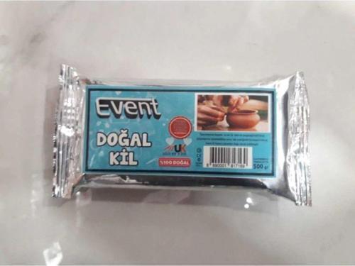 Doğal Kil Seramik Hamuru 500 gr Kolay Şekillenir, Havayla Kurur ,fırınlamaya Gerek Yoktur