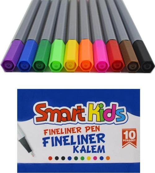 Fineliner Kalem 10 Renk