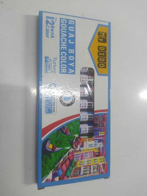 12 Lİ TÜPLÜ GUAJ BOYA 9ML