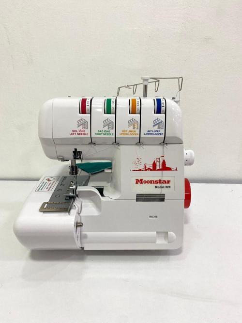 Moonstar 320 Ev Tipi 3 - 4 İplik Overlok Dikiş Makinesi