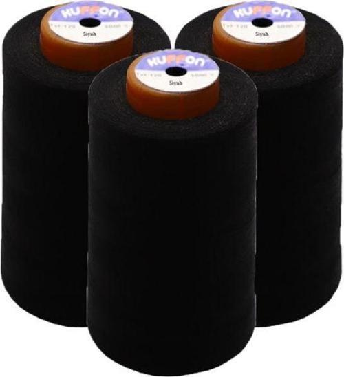 3 'Lü Set Dikiş Ipliği 120 No 5000M Polyester