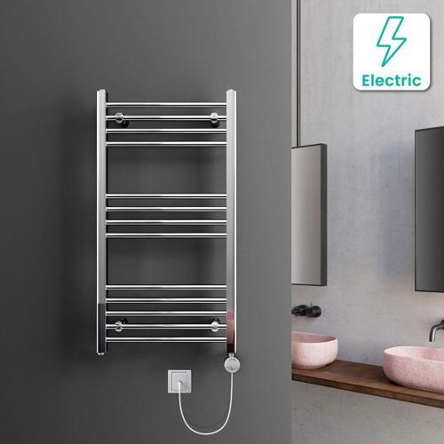 Akıllı Termostatlı Isıtıcı Krom Havlupan Alman Teknoloji 5 Yıl Garanti 400*800